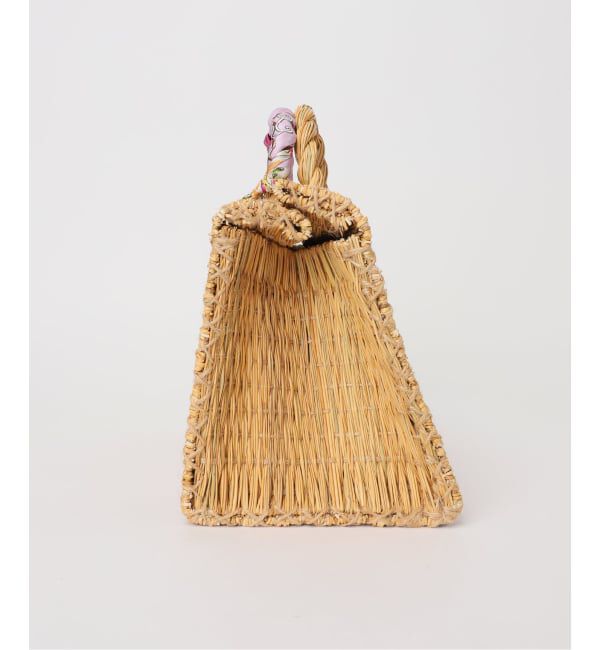 VERMEIL par iena「《予約》manipuri マニプリ プリントライニングカゴS 161255201」|かごバッグ|