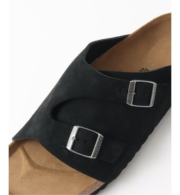 EDIFICE「BIRKENSTOCK (ビルケンシュトック) ZURICH BLACK SUEDE 1025060」|サンダル|