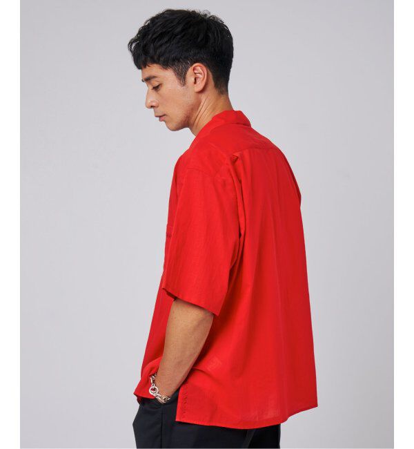 EDIFICE「E.コットン ローン オープン シャツ」|シャツ・ブラウス|