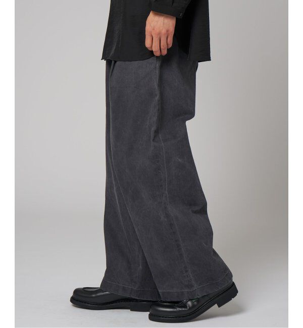 EDIFICE「フェード  ベルテッド トラウザー」|デニム|