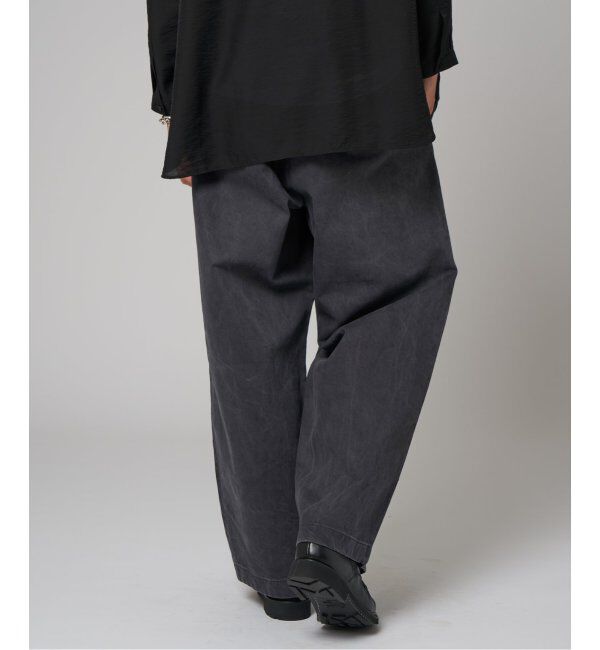 EDIFICE「フェード  ベルテッド トラウザー」|デニム|