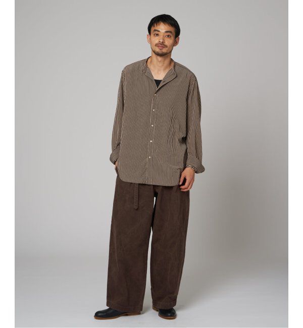 EDIFICE「フェード  ベルテッド トラウザー」|デニム|