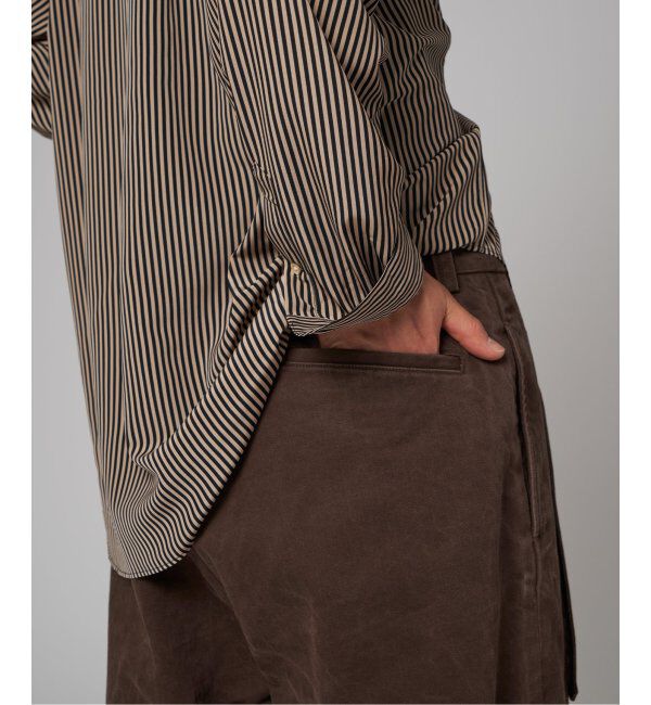 EDIFICE「フェード  ベルテッド トラウザー」|デニム|