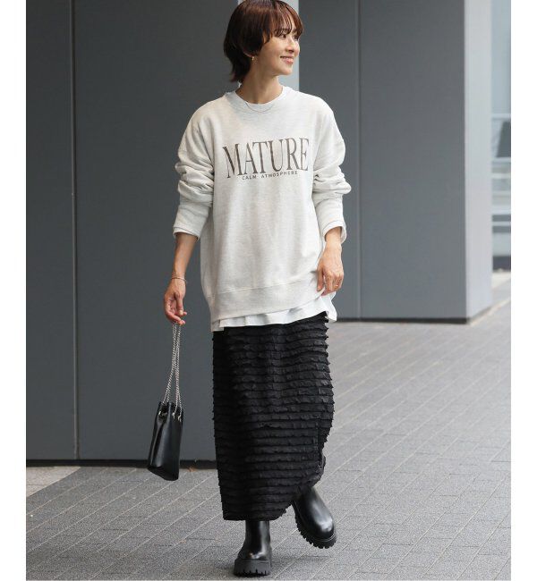 JOURNAL STANDARD relume「《2枚セット》3WAY Tシャツレイヤードスウェット」|スウェット・ジャージ|