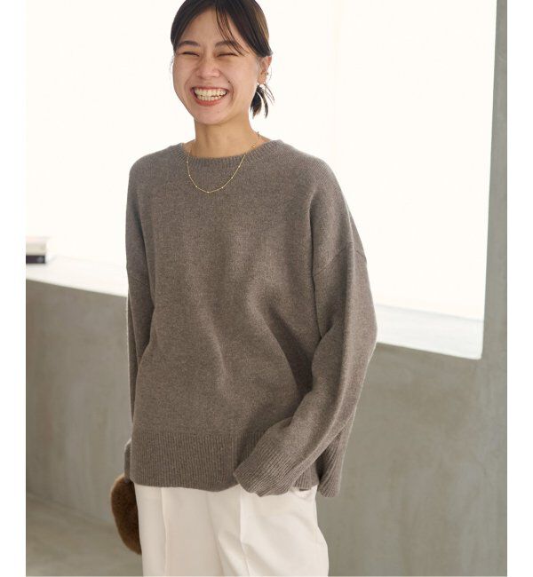 JOURNAL STANDARD relume「ウールカシミヤクルーネック2WAY」|ニット・セーター|