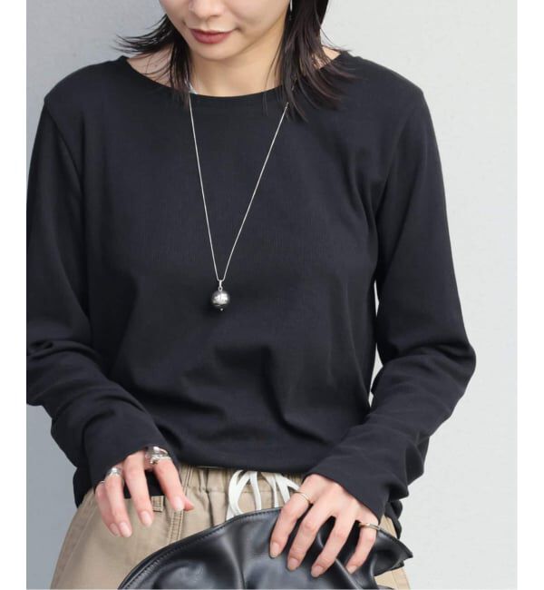 JOURNAL STANDARD「《追加3》ベアテレココンパクトプルオーバー」|Tシャツ・カットソー|ブラック