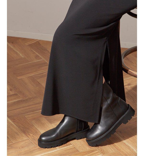 journal standard L'essage「《追加2》《別注》【CAMINANDO/カミナンド】ボリュームソールブーツ」|ショートブーツ|ブラック