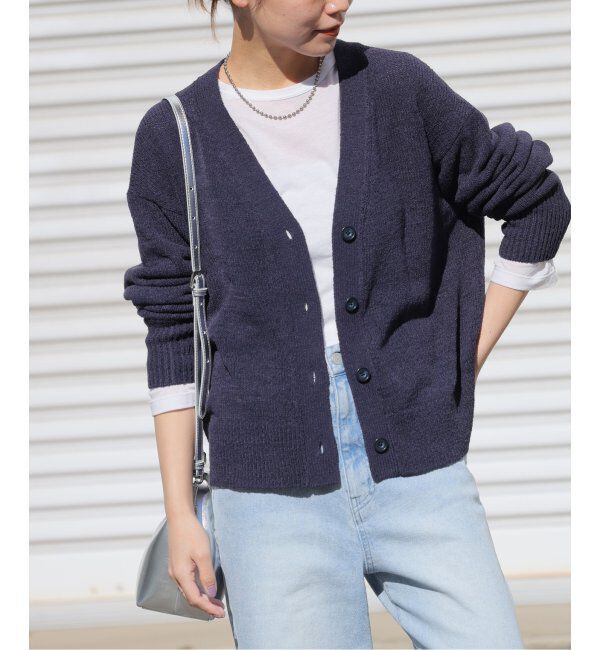 JOURNAL STANDARD relume「テープヤーンニュアンスVカーディガン」|カーディガン|