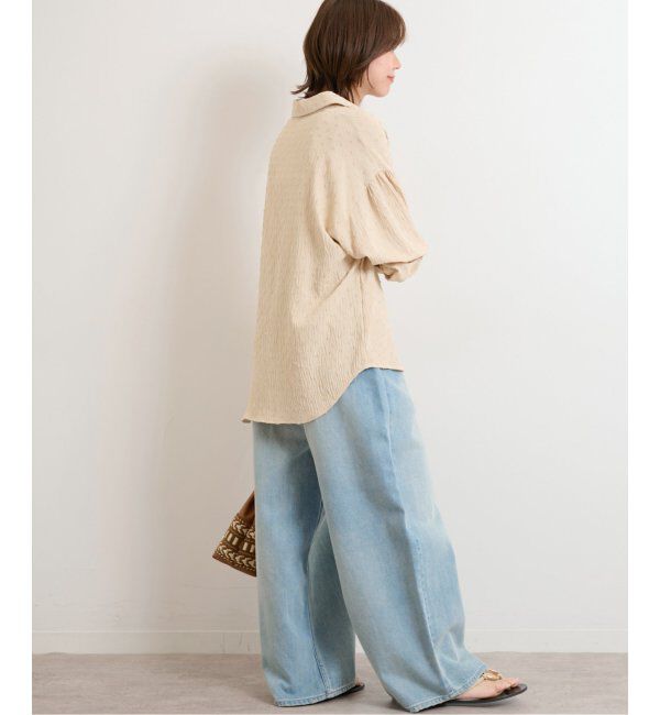 JOURNAL STANDARD relume「《追加》ドットジャガードブラウス」|シャツ・ブラウス|