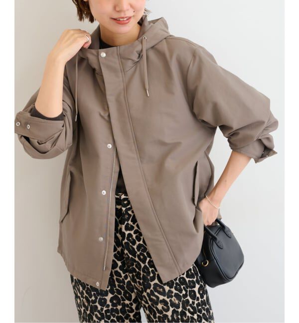 JOURNAL STANDARD relume「グログランマウンテンパーカー」|ブルゾン・スタジャン|カーキ