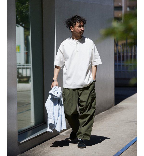 JOURNAL STANDARD relume「Healthknit / ヘルスニット 別注 ヘンリーネックTシャツ」|Tシャツ・カットソー|