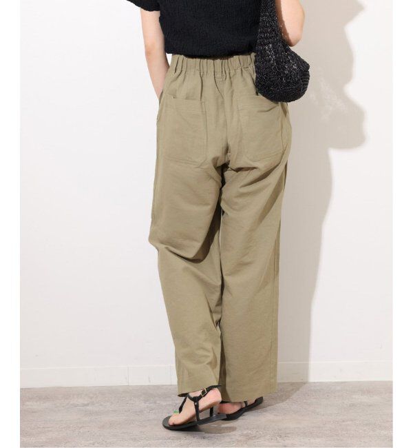 JOURNAL STANDARD relume「《追加》コットンリネンツイルベイカーパンツ」|カーゴ|