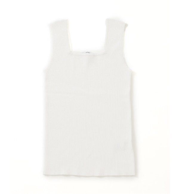 JOURNAL STANDARD relume「《追加3》Vis/Polyスクエアネックリブタンクトップ」|タンクトップ|
