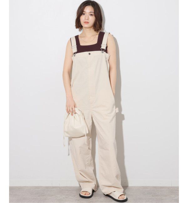 JOURNAL STANDARD relume「《追加3》Vis/Polyスクエアネックリブタンクトップ」|タンクトップ|