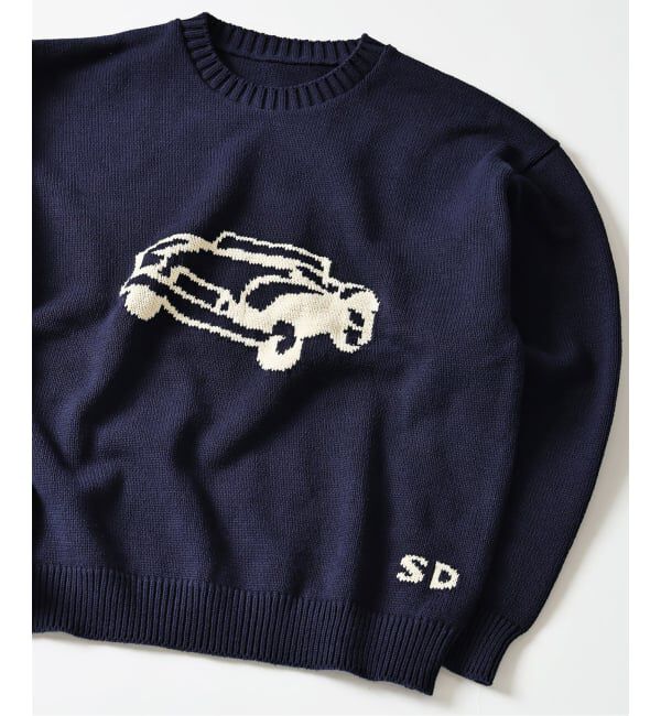 J.S.Homestead「Stead / ホビー インターシャ ニット」|ニット・セーター|