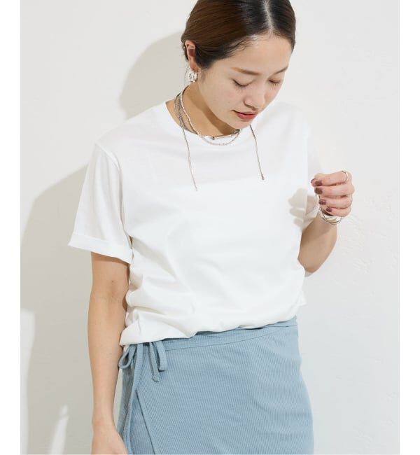 JOURNAL STANDARD「《追加3》汗ジミ防止ナノシアハーフスリーブT」|Tシャツ・カットソー|