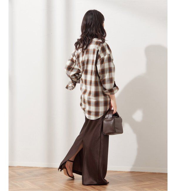 journal standard L'essage「サテンスカート」|スカート|