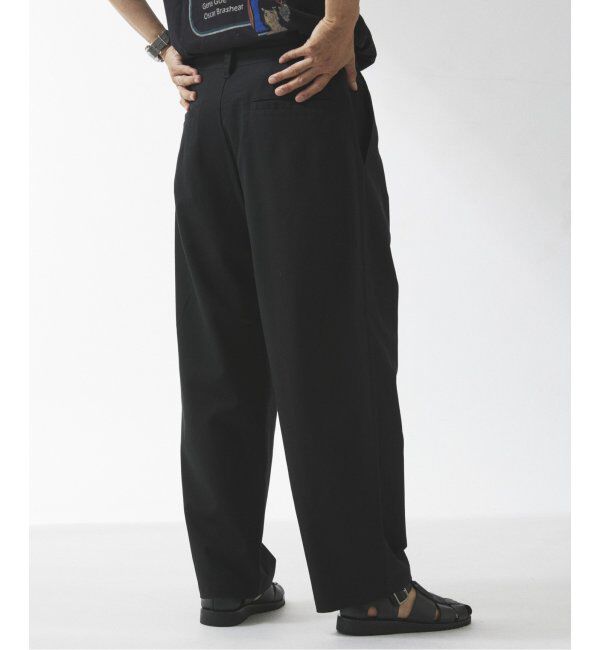 JOURNAL STANDARD relume「リネンブレンド 1タック &rdquo;レイジー&rdquo; パンツ」|スラックス|