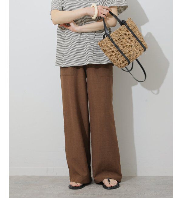 JOURNAL STANDARD relume「《追加》タンブラーブッチャーイージーパンツ」|その他|ブラウン A
