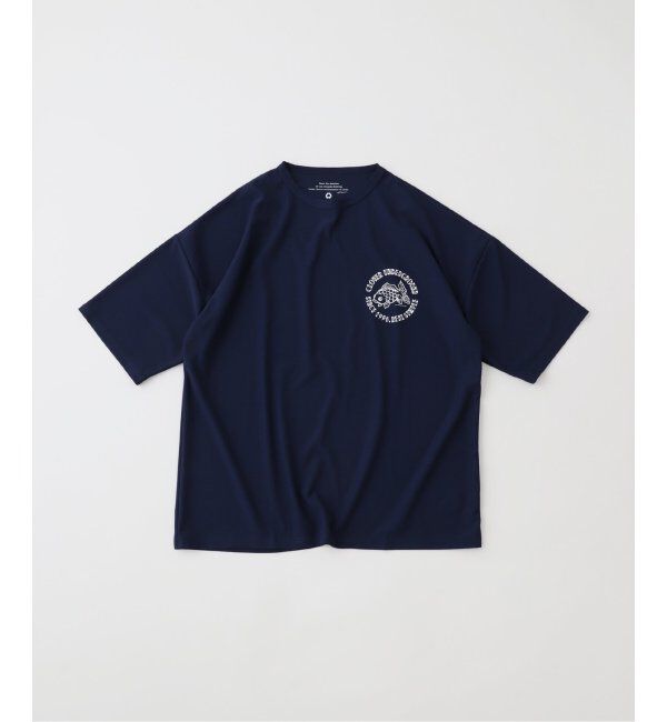 JOURNAL STANDARD relume「Cloveru / クローバル Japan Made Recycle GOLD FISH WIDE Tee」|Tシャツ・カットソー|ネイビー