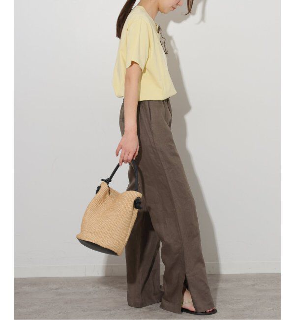 JOURNAL STANDARD relume「《一部WEB限定追加5》麻スリットイージーパンツ」|その他|