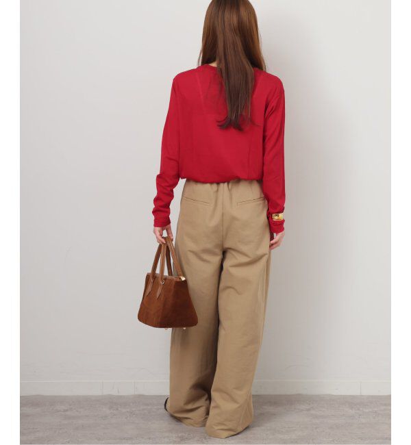 JOURNAL STANDARD relume「《追加3 / 新色》シアークルーネックロングTシャツ」|Tシャツ・カットソー|