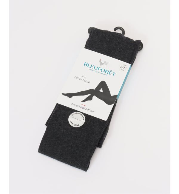 journal standard L'essage「【BLEU FORET/ブルーフォレ】 C COMBED COTTON TIGHTS」|タイツ・ストッキング|グレー