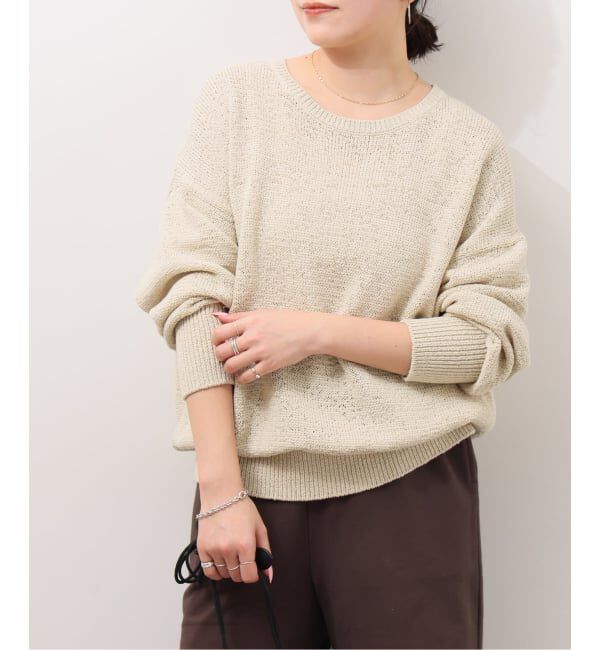 JOURNAL STANDARD relume「テープヤーンニュアンスプルオーバー」|ニット・セーター|