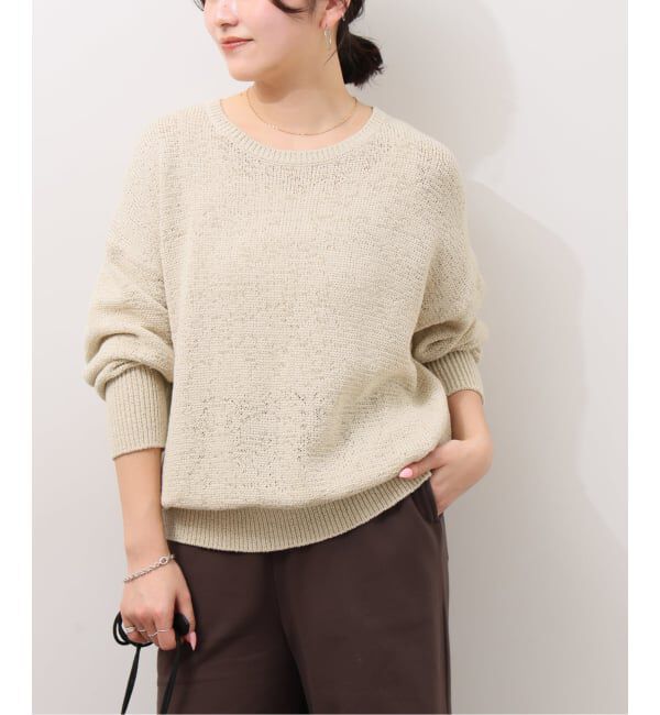 JOURNAL STANDARD relume「テープヤーンニュアンスプルオーバー」|ニット・セーター|ナチュラル