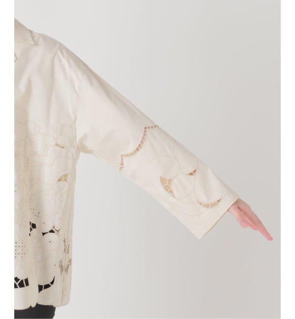 JOURNAL STANDARD「フラワーエンブロイダリースカラップシャツ」|シャツ・ブラウス|