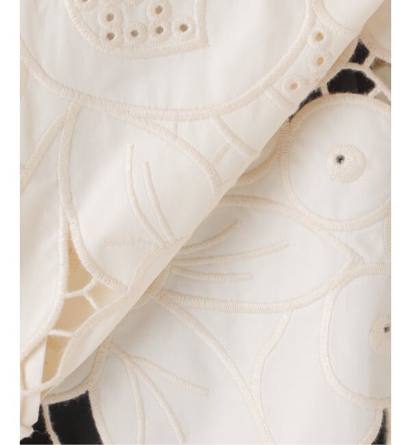 JOURNAL STANDARD「フラワーエンブロイダリースカラップシャツ」|シャツ・ブラウス|