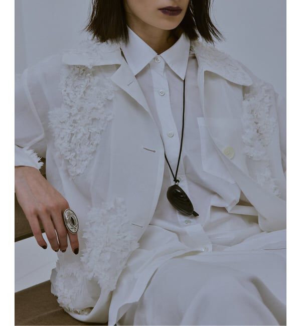 JOURNAL STANDARD「【JAMIRAY / ジャミレイ】LEATHER SHELL NECKLACE」|その他|