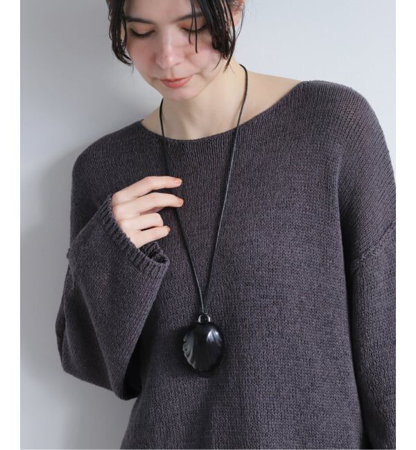 JOURNAL STANDARD「【JAMIRAY / ジャミレイ】LEATHER SHELL NECKLACE」|その他|