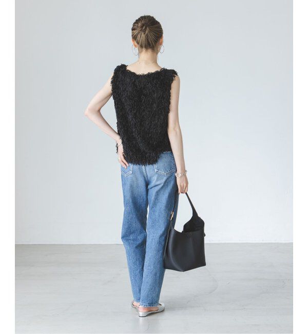 NOBLE「フェザーヤーンタンクトッププルオーバー」|シャツ・ブラウス|