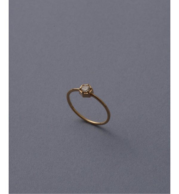 Lilas by Spick&Span「0.18ct六角ダイヤリング K18」|リング|