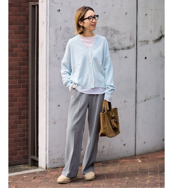 FRAMeWORK「≪追加≫セミフレアパンツ2」|スラックス|