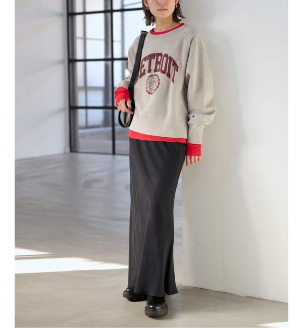 FRAMeWORK「≪追加≫シルキーキュプラバイアススカート2」|スカート|