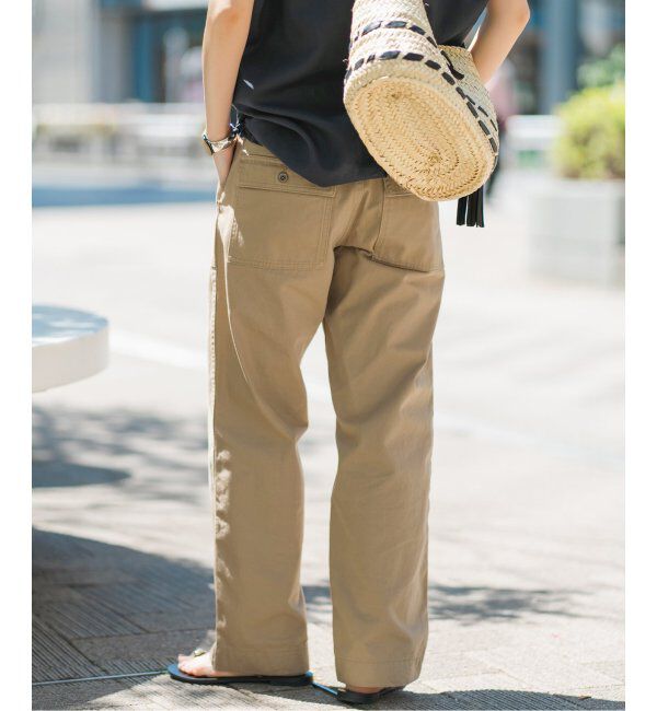 Spick and Span「《追加2》ルーズベイカーパンツ」|カーゴ|