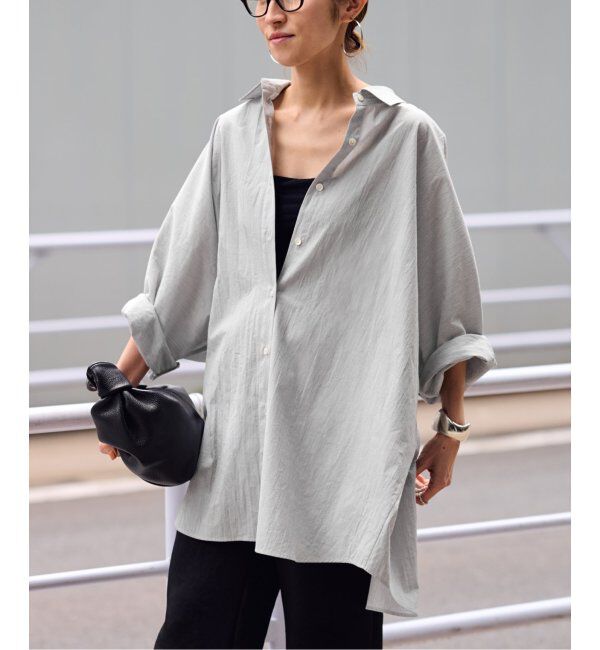 FRAMeWORK「≪追加≫ハーフスリーブポンチョシャツ」|シャツ・ブラウス|