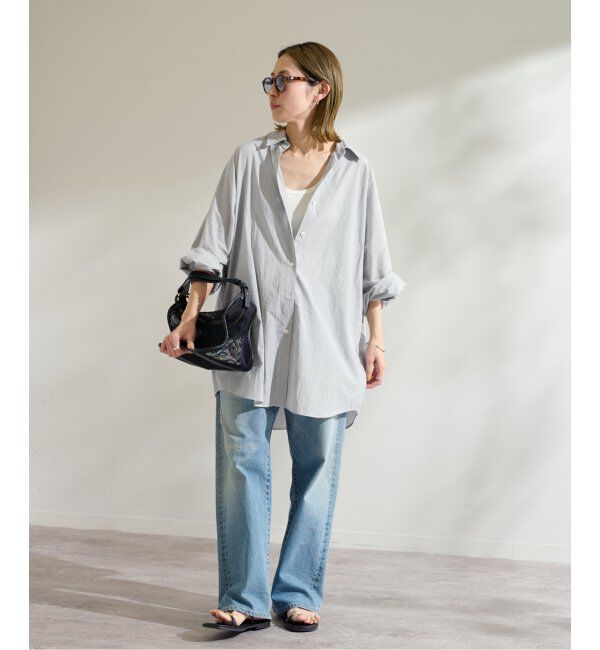 FRAMeWORK「≪追加≫ハーフスリーブポンチョシャツ」|シャツ・ブラウス|