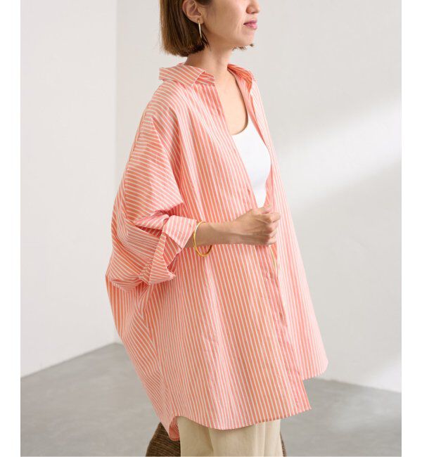 FRAMeWORK「≪追加≫ハーフスリーブポンチョシャツ」|シャツ・ブラウス|
