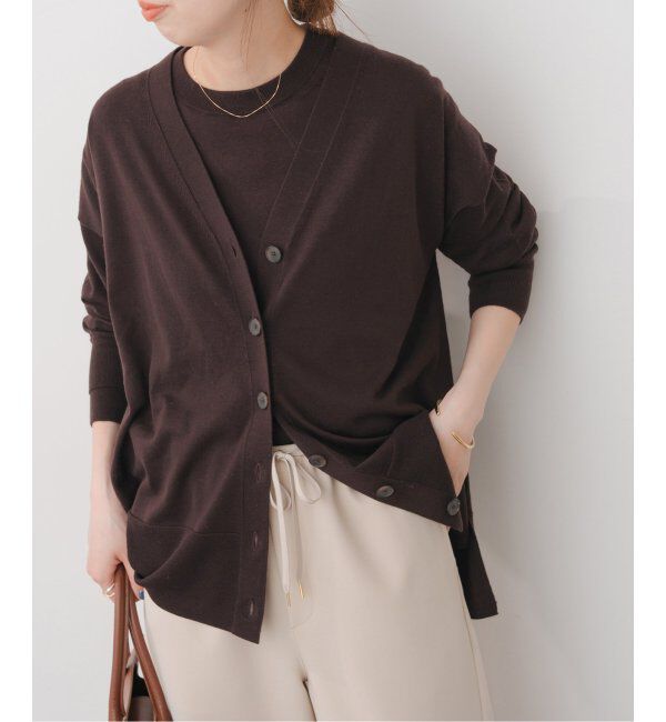 Spick and Span「《追加》18Gカーディガン」|カーディガン|