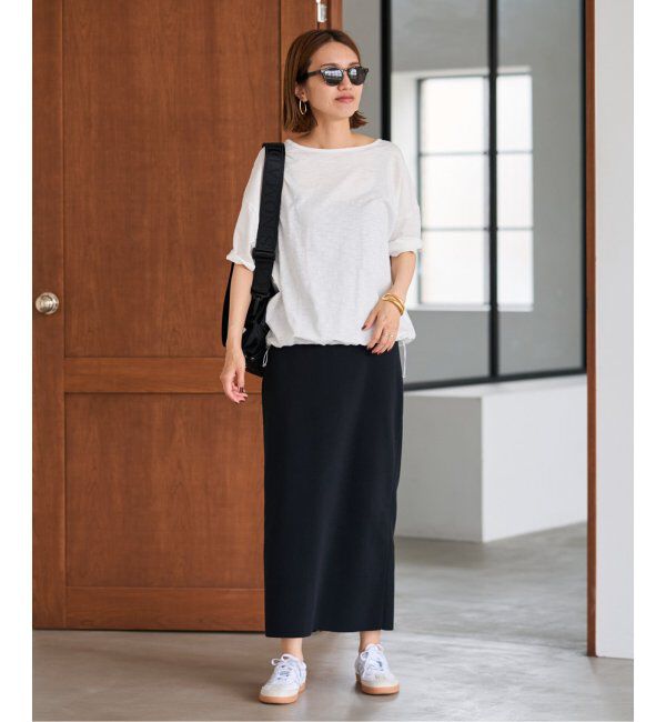 FRAMeWORK「マーブルテンジクドロストT」|Tシャツ・カットソー|