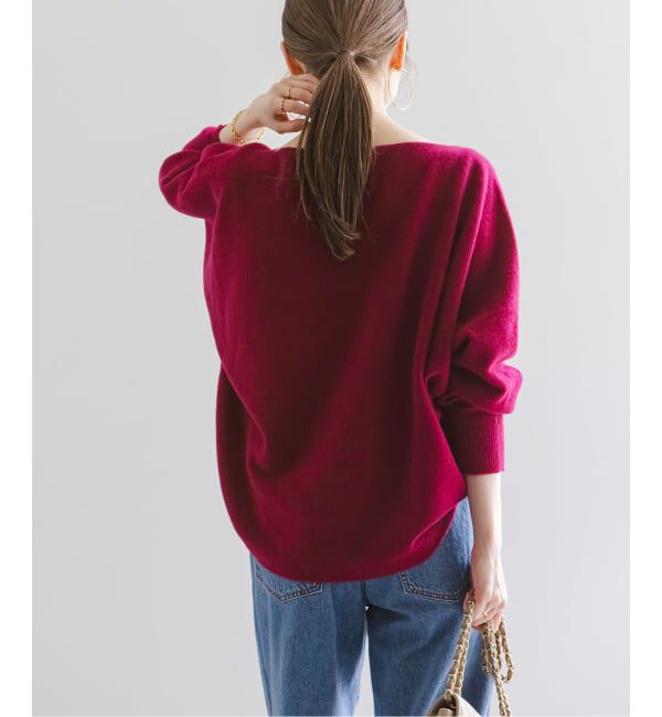 NOBLE「《WEB・一部店舗限定追加2》ファインウールドルマンプルオーバー」|ニット・セーター|