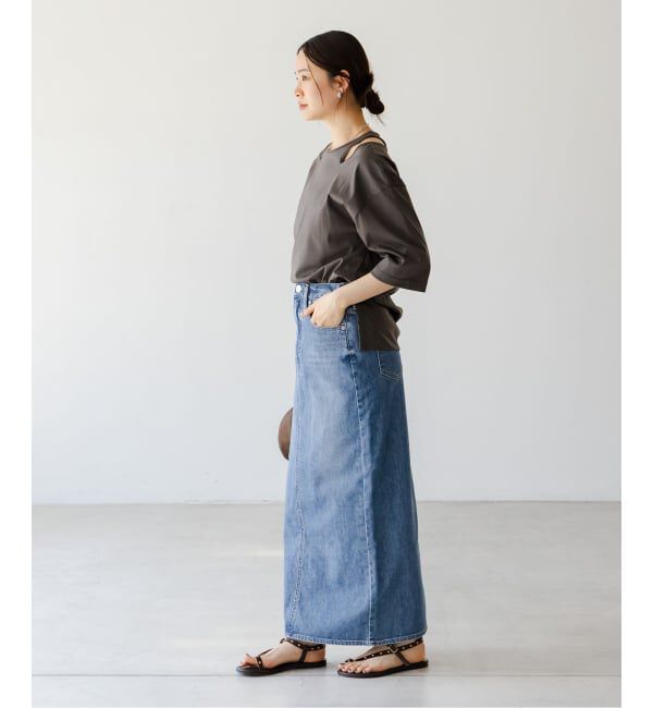 NOBLE「《NOBLE別注》 NEED by heritage/ニードバイヘリテージ RINA」|スカート|