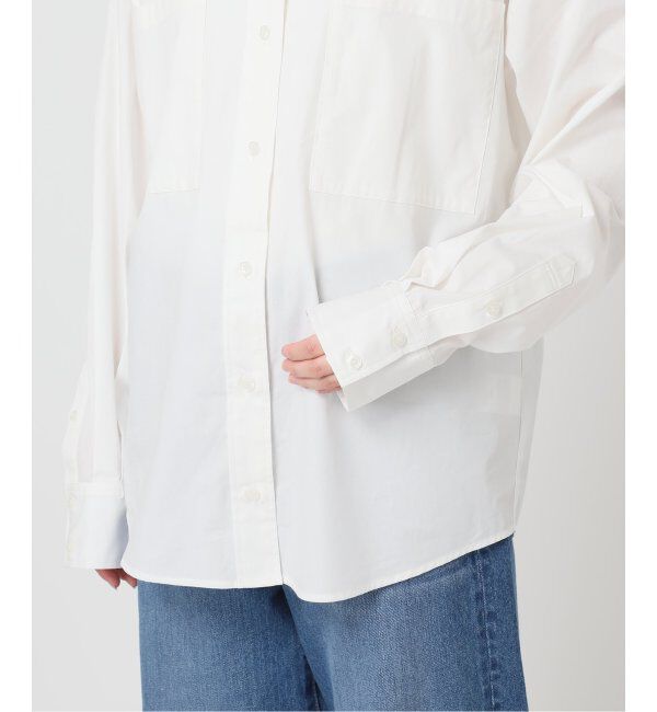 U by SPICK&SPAN「リボンスリーブオーバーシャツ」|シャツ・ブラウス|