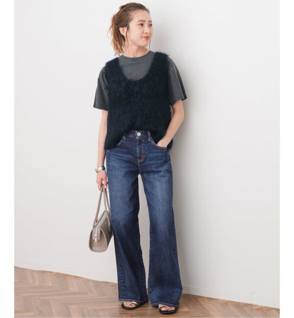 Spick and Span「《追加》RED CARD TOKYO / レッドカード トーキョー 35th Anniv. Wide」|デニム|