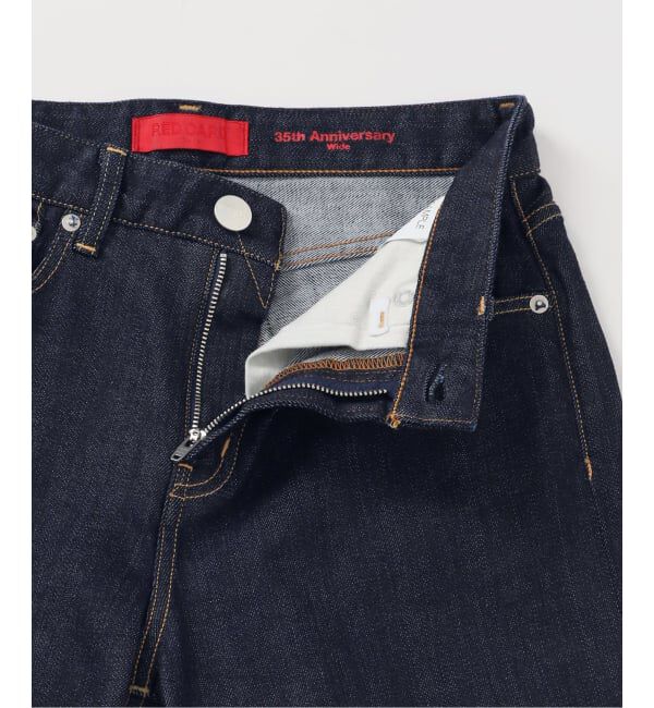 Spick and Span「《追加》RED CARD TOKYO / レッドカード トーキョー 35th Anniv. Wide」|デニム|