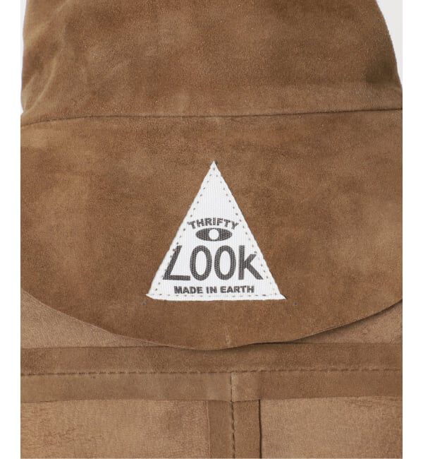 FRAMeWORK「THRIFTY LOOK 別注 SUEDESHIRTブルゾン」|ライダースジャケット|