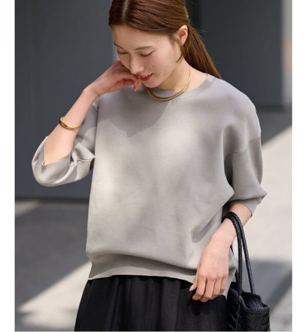 FRAMeWORK「≪一部カラーWEB限定 / 追加≫ウォッシャブルスムースプルオーバー 2」|ニット・セーター|